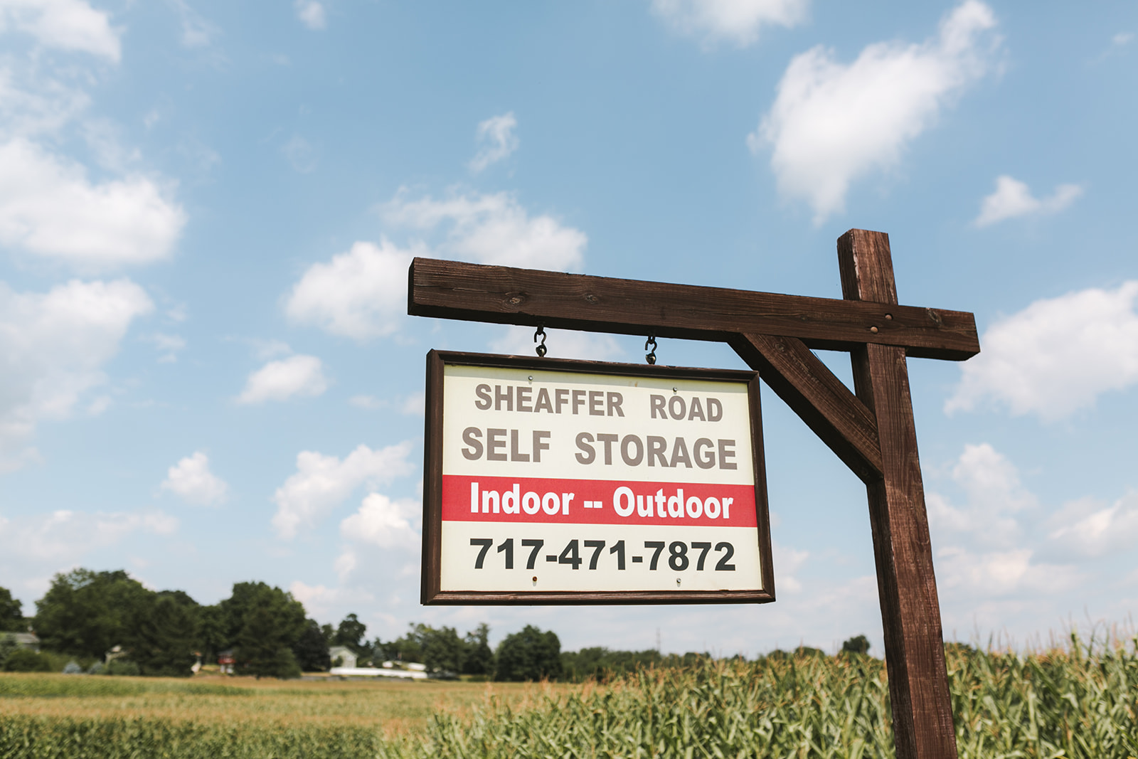 Sheaffer Road Self Storage Sign